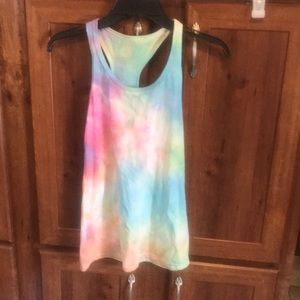 Homemade tyedye tank top